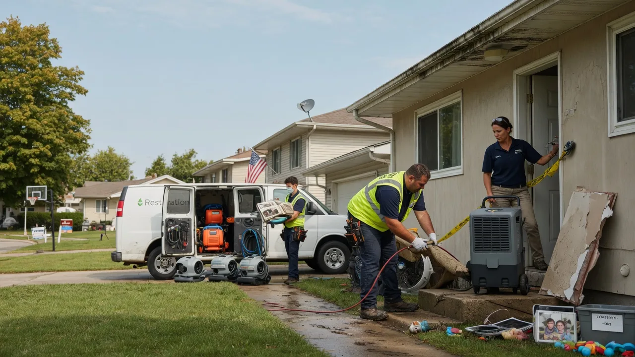 Water Damage Restoration in Athens, PA near me